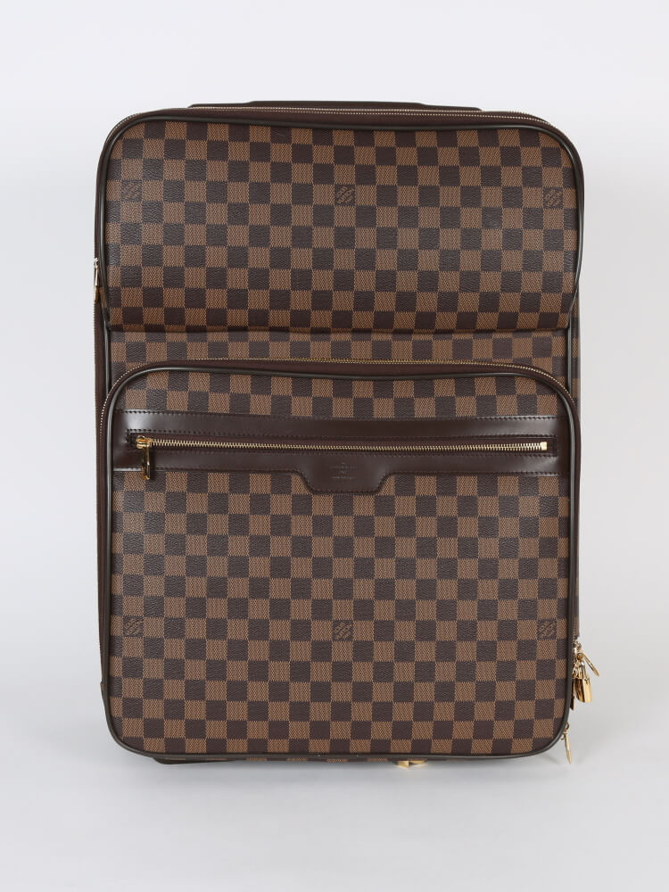 louis vuitton damier ebene pegase 55