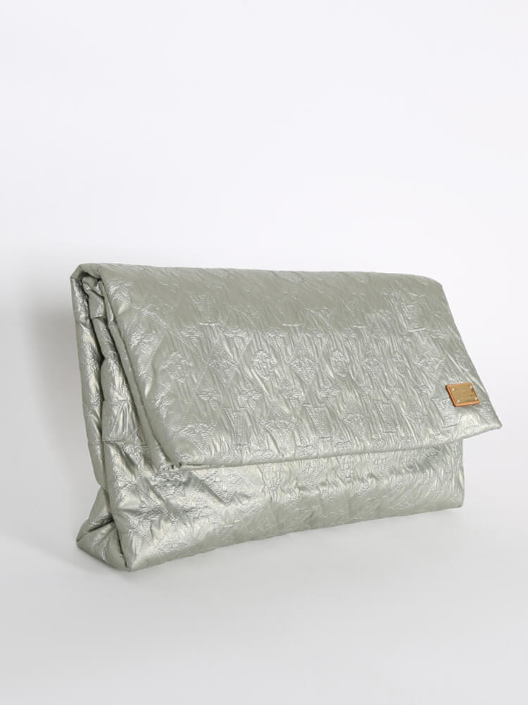 Limelight cloth clutch bag Louis Vuitton Silver in Cloth - 29734542