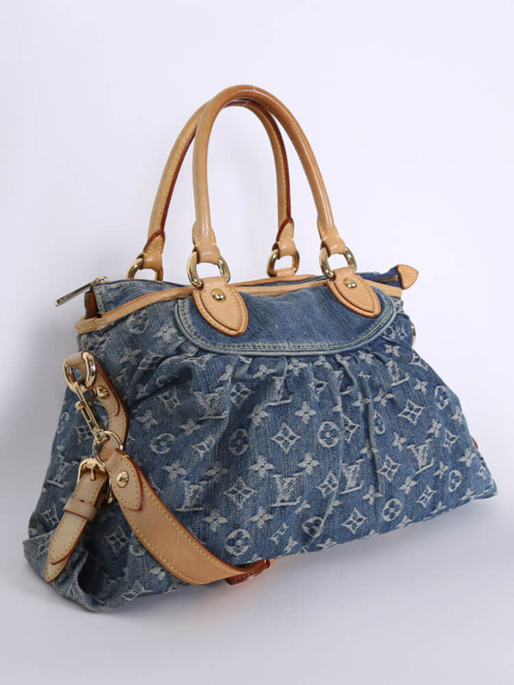 Louis Vuitton Monogram Denim Neo Cabby Mm Bleu Tote Bag, Luxury, Bags &  Wallets on Carousell