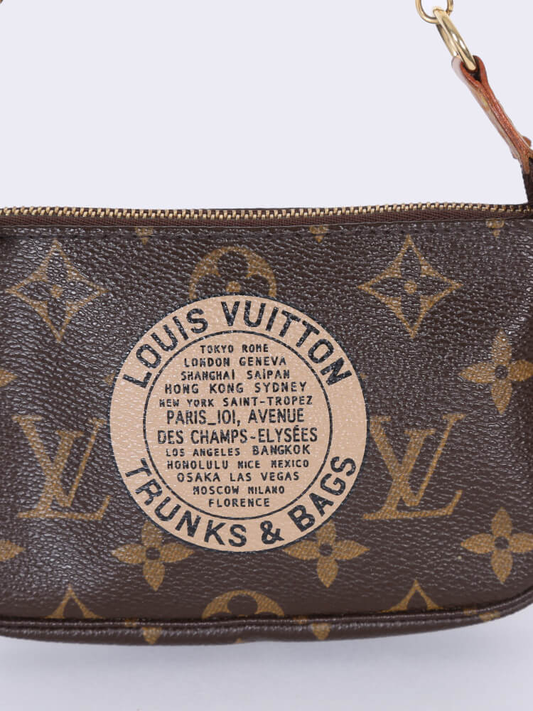 LOUIS VUITTON Monogram Trunks and Bags Mini Pochette 681365