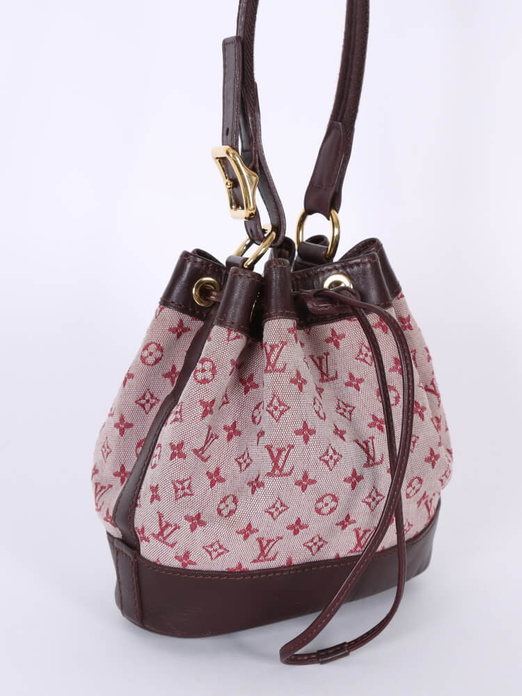 Louis Vuitton Cherry Monogram Mini Lin Noelie Bag - Yoogi's Closet