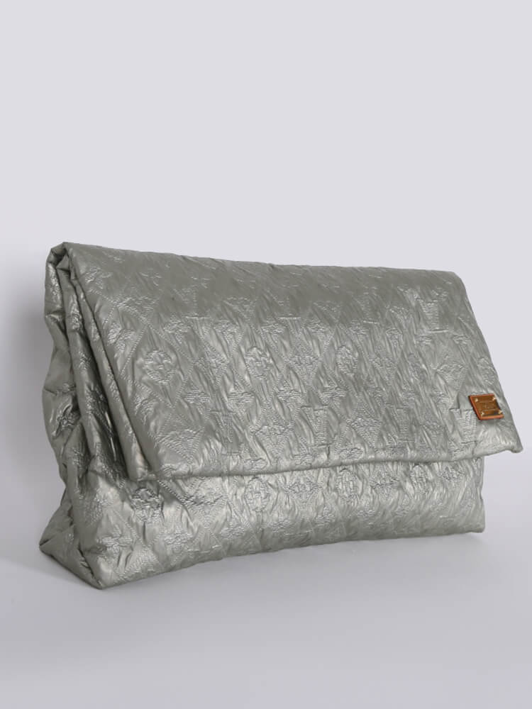 Louis Vuitton Silver Limelight Altair Clutch