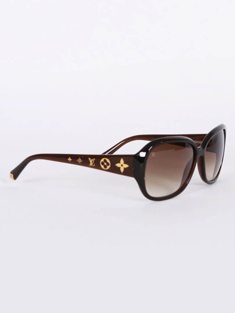 168, LOUIS VUITTON OBSESSION GM SUNGLASSES (BROWN GLITTER), UNBOXING