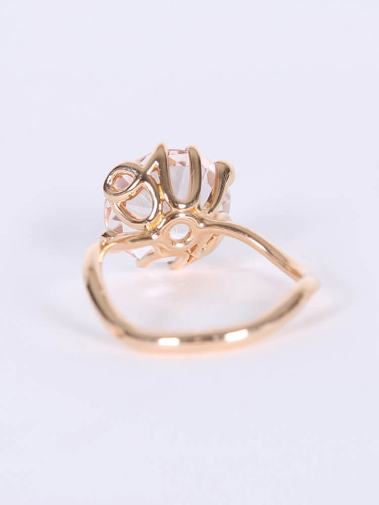 Dior sale morganite ring