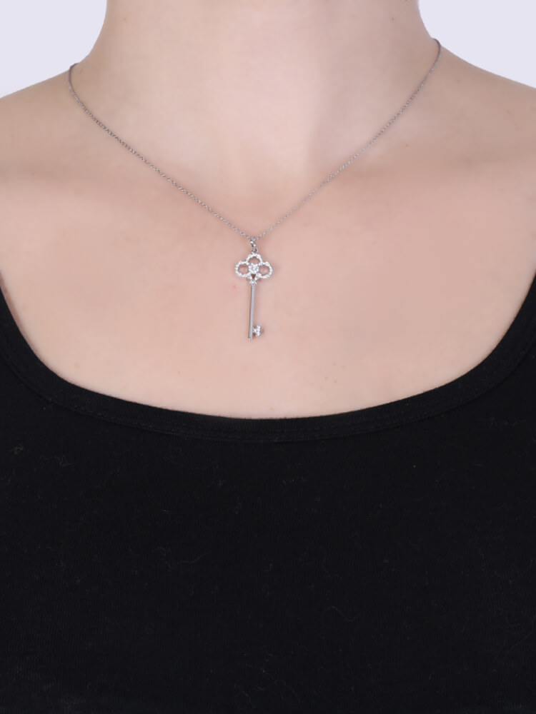 key to my heart tiffany necklace