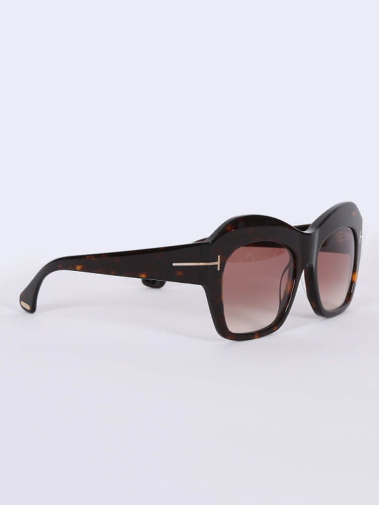 Tom Ford - Emmanuelle Tortoise Sunglasses Dark Havana 