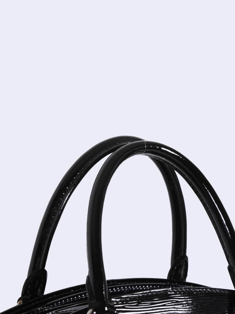 Louis Vuitton Bag Tasche Pont Neuf Electric Epi Leder schwarz Silber