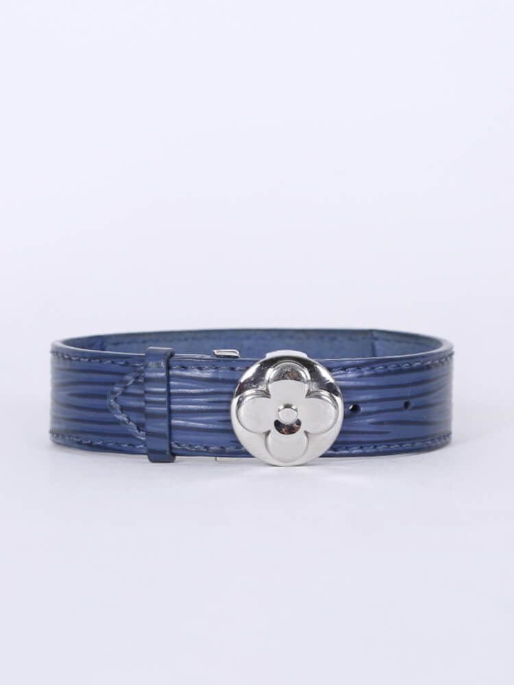 Louis Vuitton Cyber EPI Leather Millennium Wish Bracelet