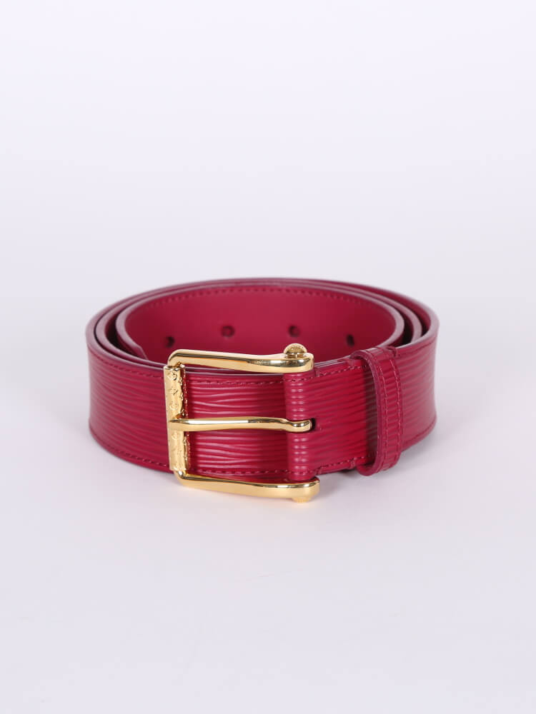 Louis Vuitton Epi Leather Belt.  Cheap louis vuitton handbags, Mens gucci  belt, Luxury belts