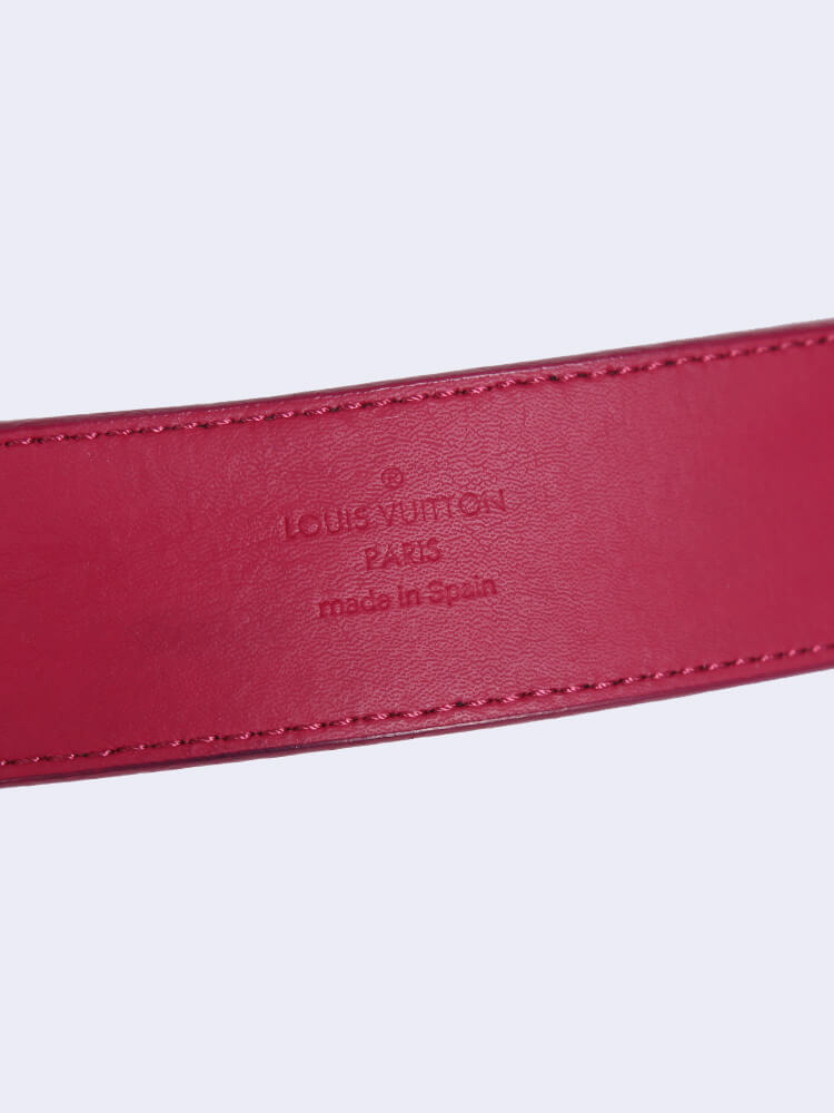 Louis Vuitton - New Classic Epi Leather Belt Fuchsia 90