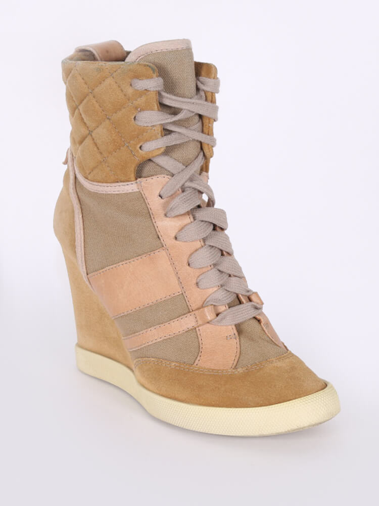 chloe wedge sneakers