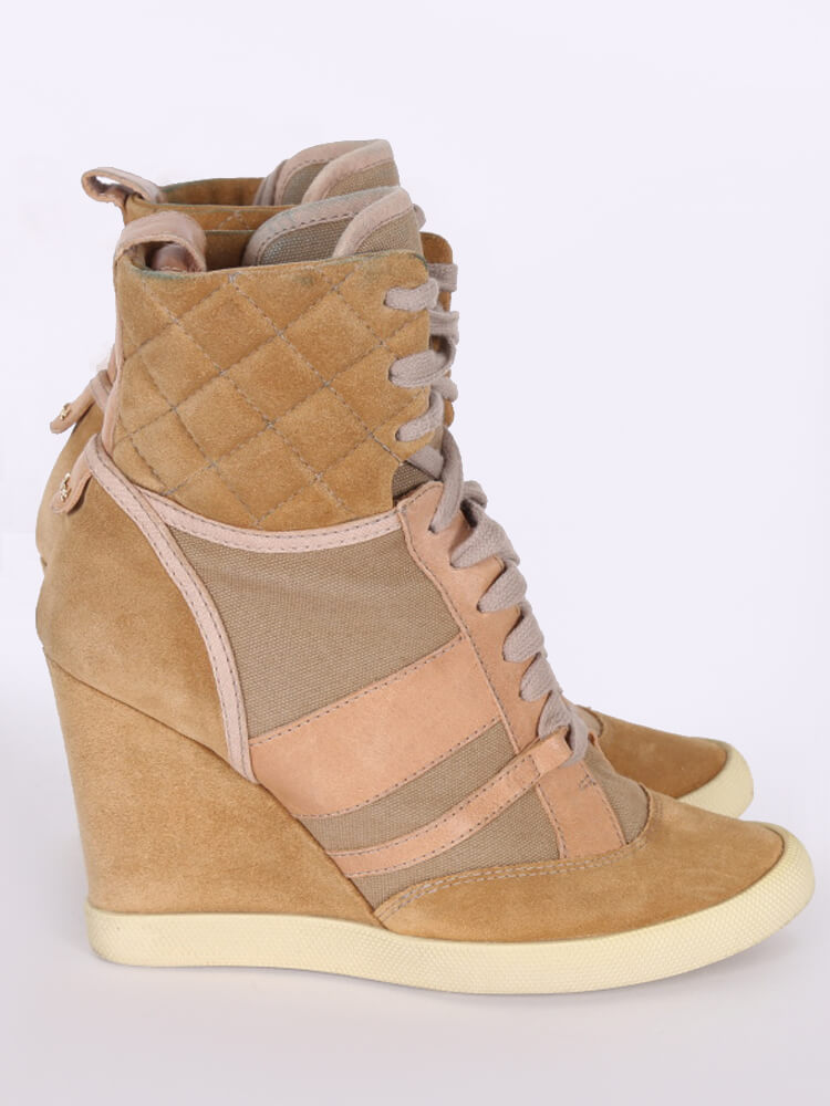 chloe wedge sneakers