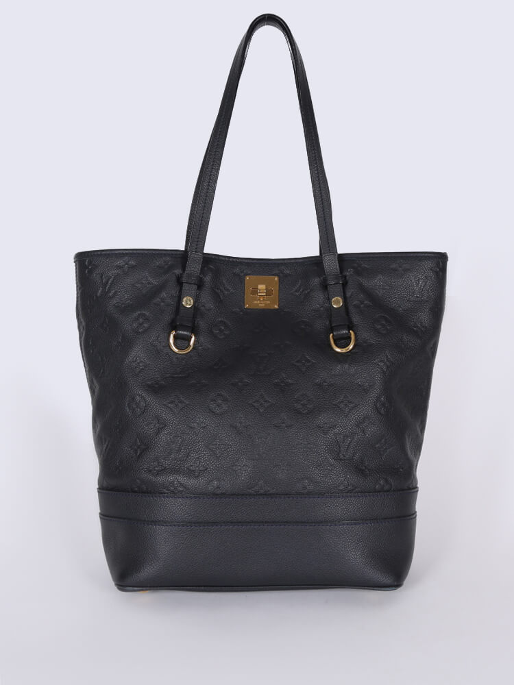 Louis Vuitton Bleu Infini Monogram Empreinte Leather Citadine PM Bag Louis  Vuitton