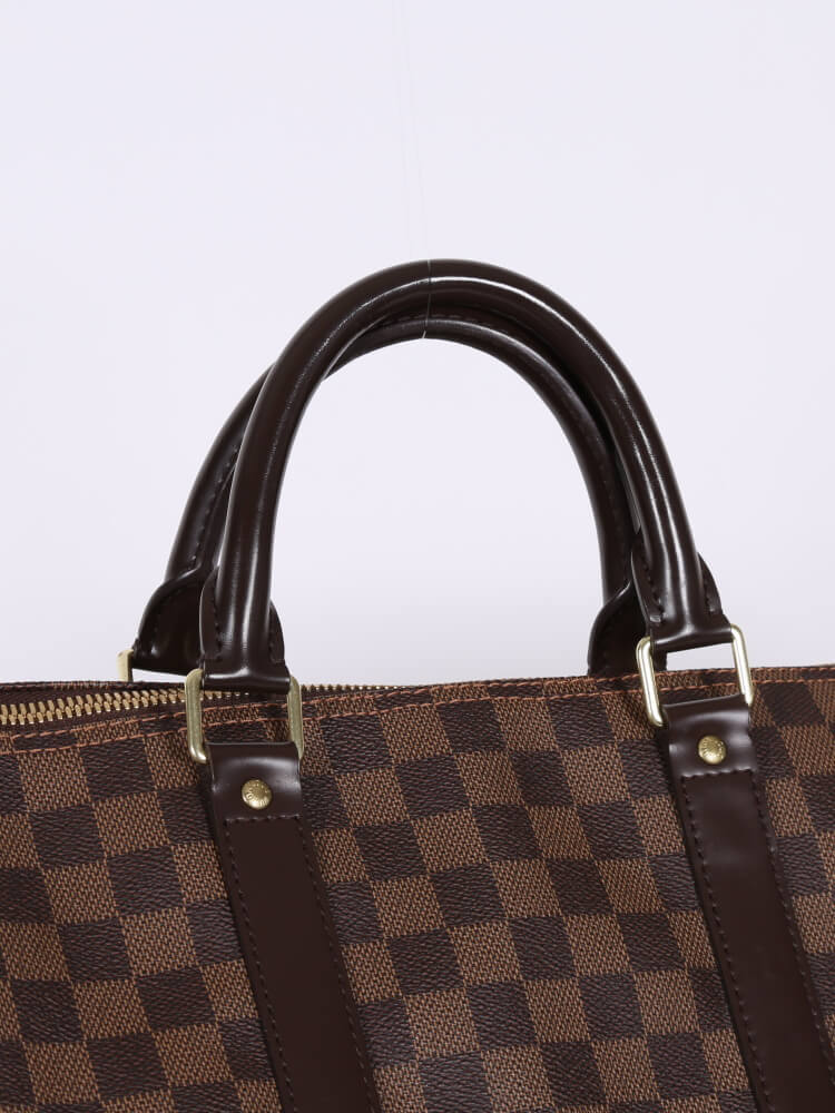 Keepall Bandoulière 55 Damier Ebene - Women - Personalization