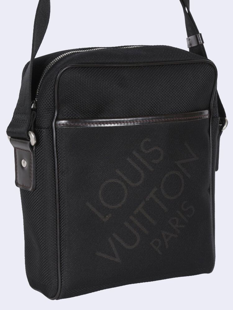 Louis Vuitton Vintage - Damier Geant Citadin - Black - Fabric