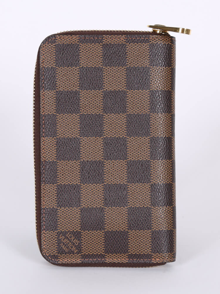 Louis Vuitton, Bags, Louis Vuitton Zippy Compact Wallet Damier Ebene