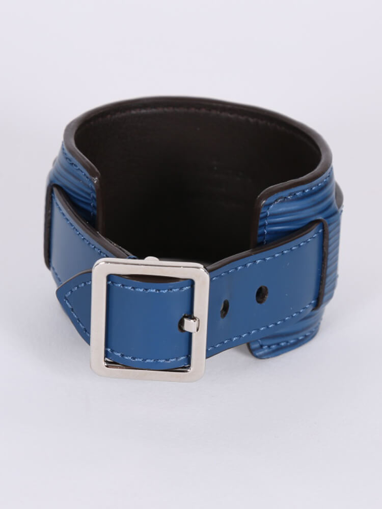 Louis Vuitton - Infinit Epi Leather Bracelet Saphir 17