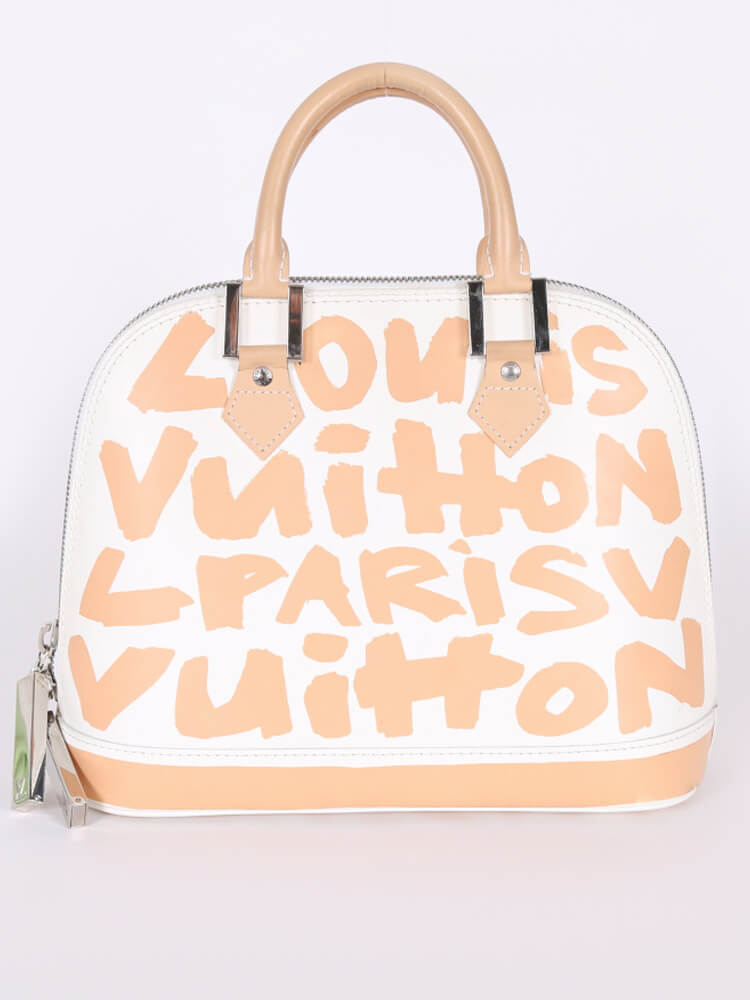 Louis Vuitton - Alma MM Graffiti Beige