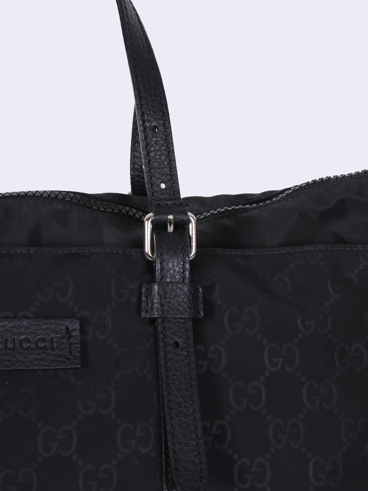 Gucci nylon guccissima hot sale tote bag