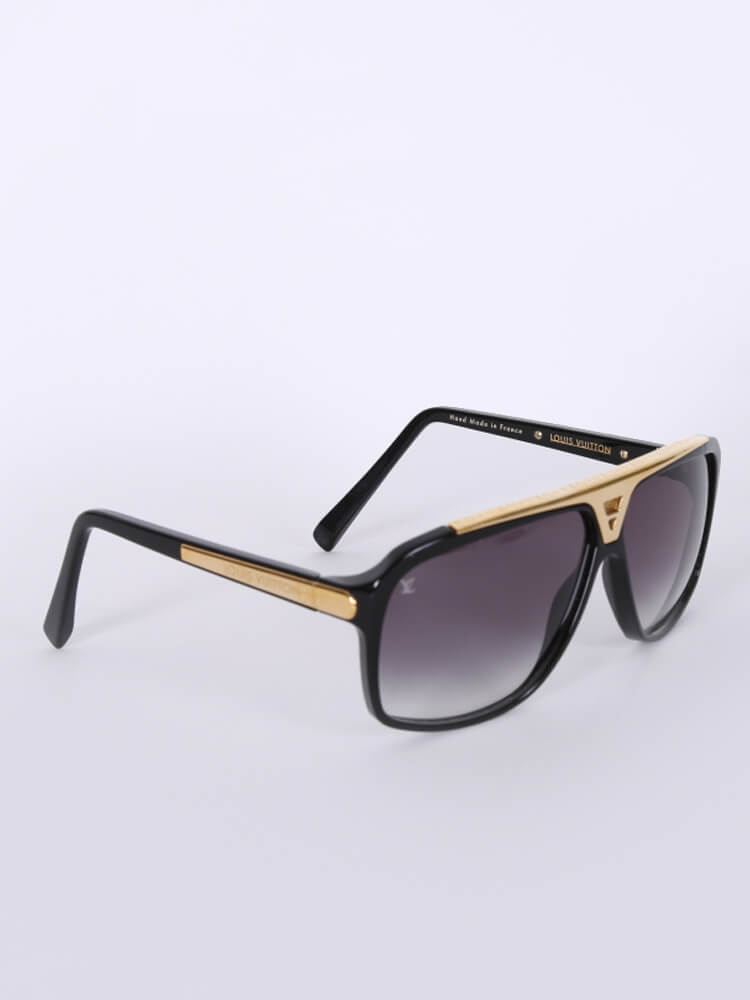 Ideel Uddrag tabe Louis Vuitton - Evidence Sunglasses Black | www.luxurybags.eu