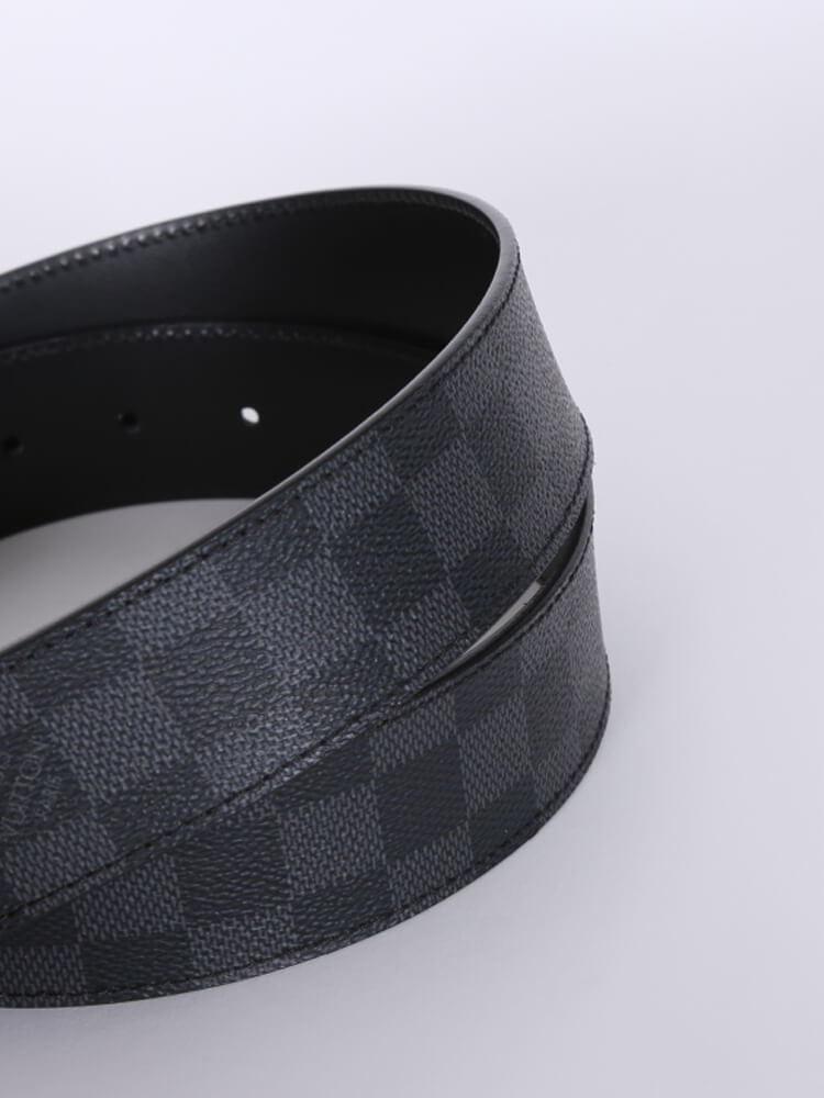 Louis Vuitton Damier Graphite Canvas LV Initials Belt Size 90/36 - Yoogi's  Closet