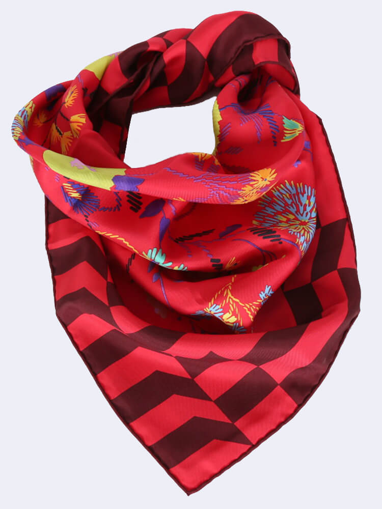 Dior hot sale red scarf