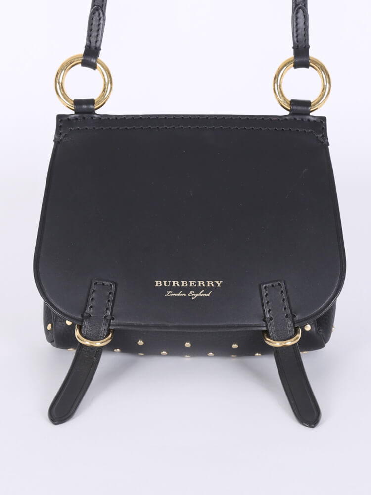 Burberry Studded Leather Crossbody Bag
