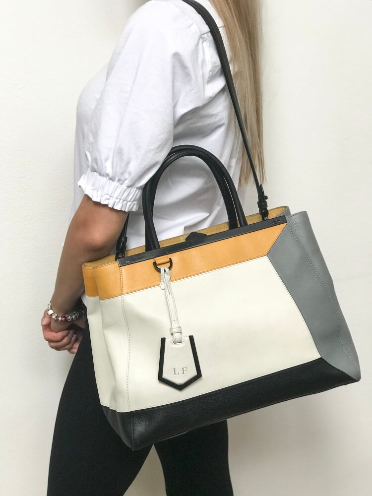 fendi colorblock bag