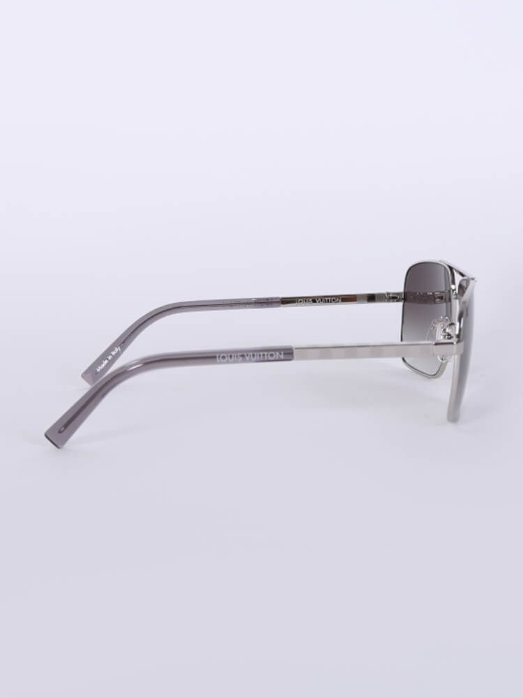 Louis Vuitton - Attitude Metal Men Sunglasses Silver