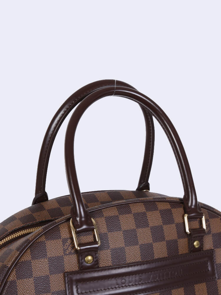 RvceShops - 1A43L9  maleta louis vuitton nolita en lona a cuadros ebano y  cuero marron 'Black' - LOUIS VUITTON LV Crafty Stellar