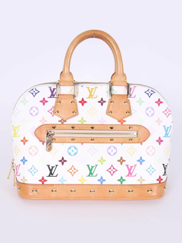 Louis Vuitton White Monogram Multicolore Canvas Alma PM Bag.Very, Lot  #58357, Heritage Auctions