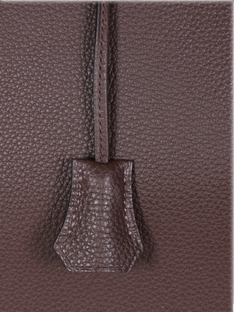 Hermés - Birkin 40 Veau Taurillon Clemence Cacao