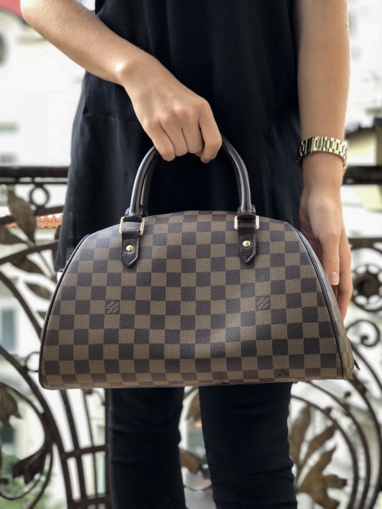 Louis Vuitton, Bags, Louis Vuitton Damier Ebene Ribera Mini Bag