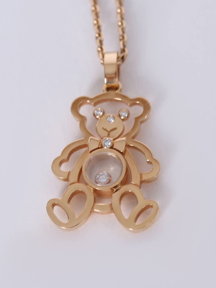 chopard happy diamonds teddy bear