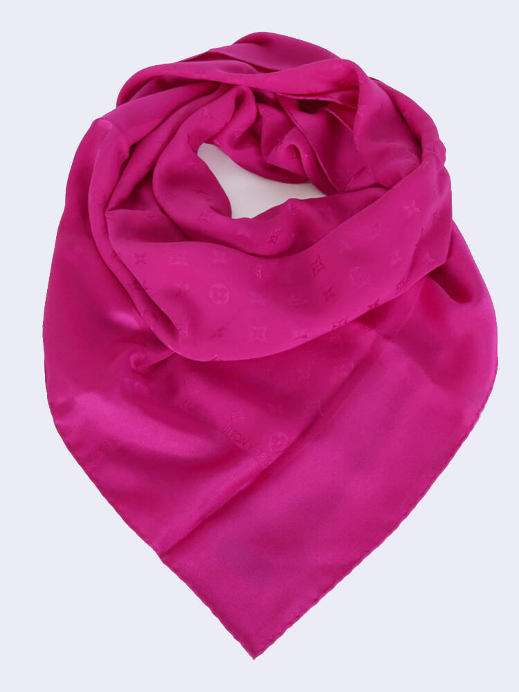 Cardiff silk scarf Louis Vuitton Pink in Silk - 28725862