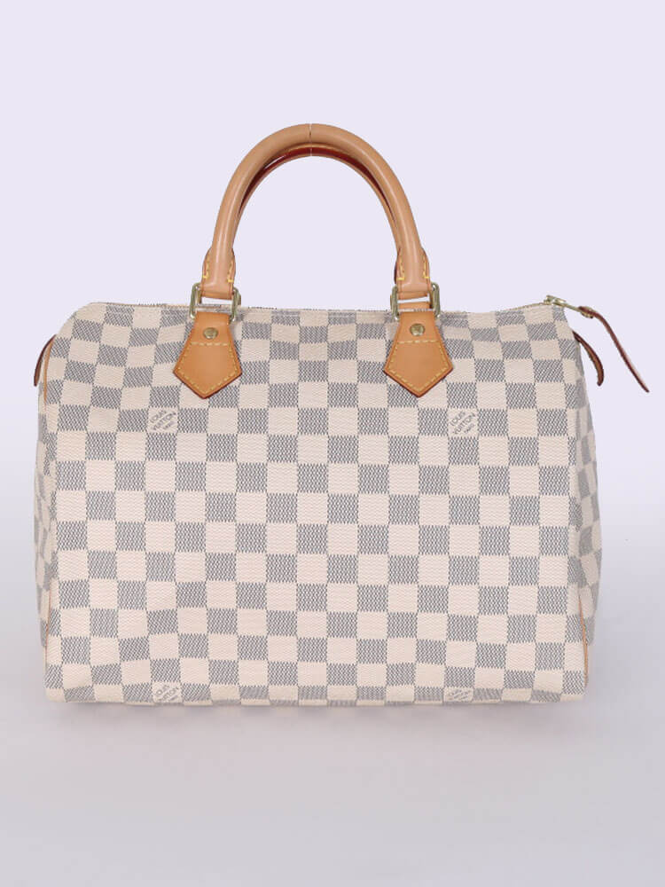 Louis Vuitton Damier Azur Canvas Speedy 30 Bag Louis Vuitton | The Luxury  Closet