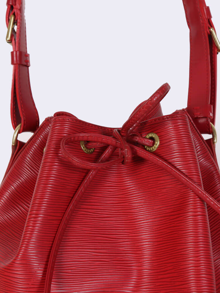 Noe Louis Vuitton Petit Noé Red Leather ref.1017022 - Joli Closet