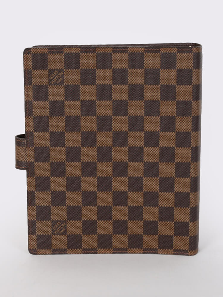 Louis Vuitton Damier ebene agenda GM