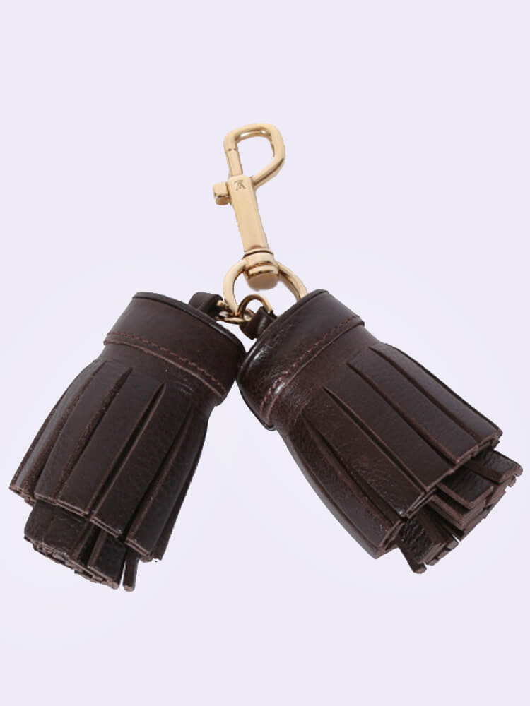Louis Vuitton - Circus Leather Tassel Bag Charm