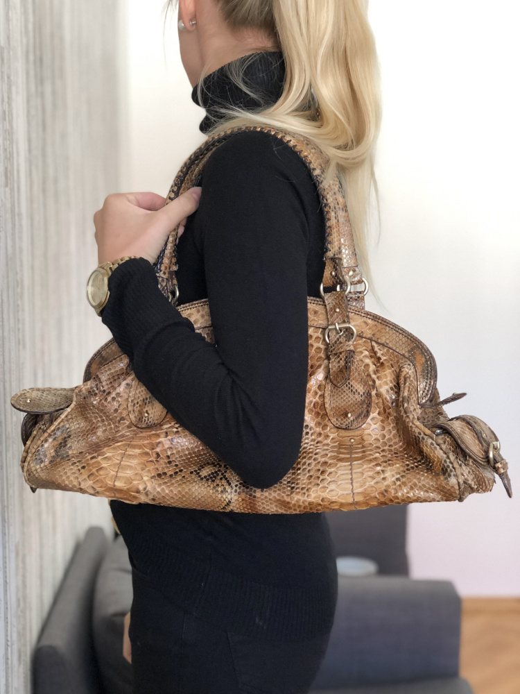 dior python bag