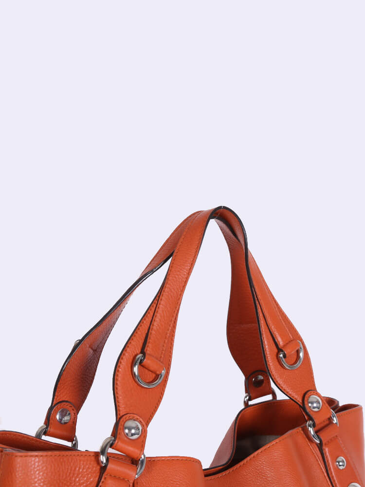 Gucci Icon Bit - Gucci Hobo Bag Orange Pebbled Leather