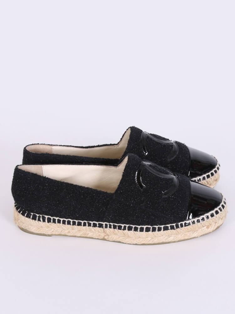 chanel espadrilles 38.5