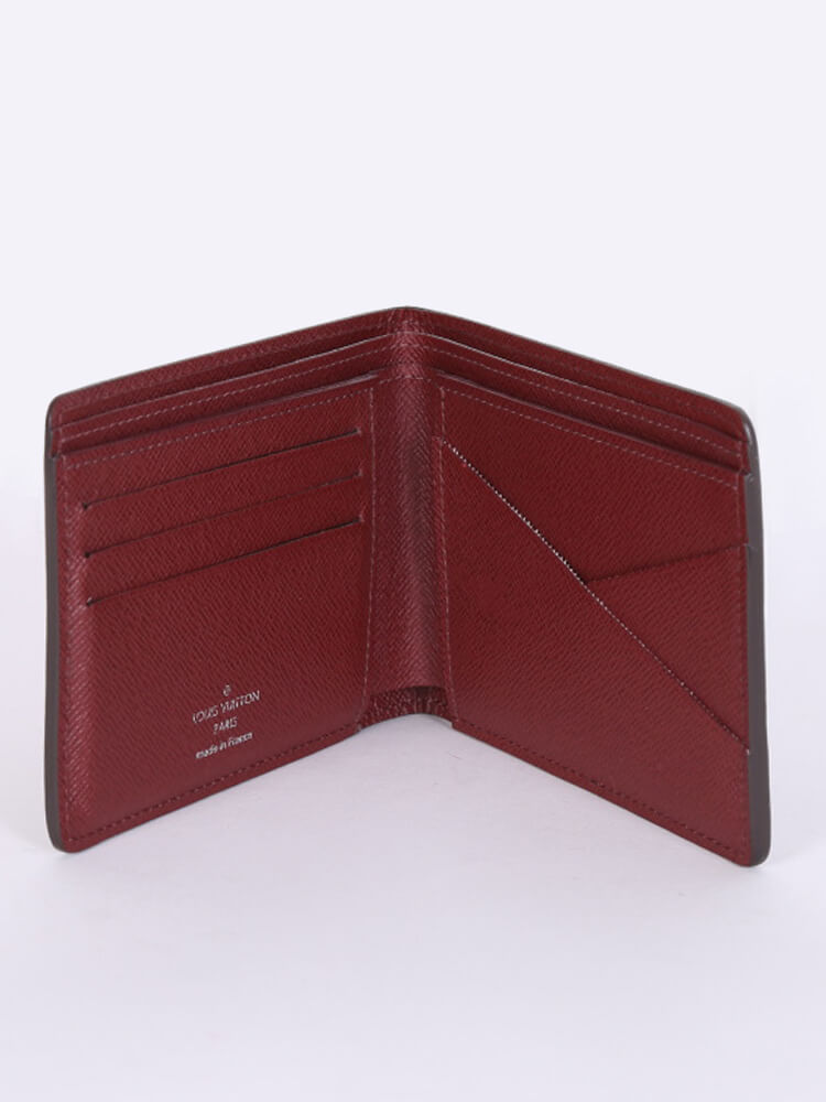 Metis leather wallet Louis Vuitton Burgundy in Leather - 33363062