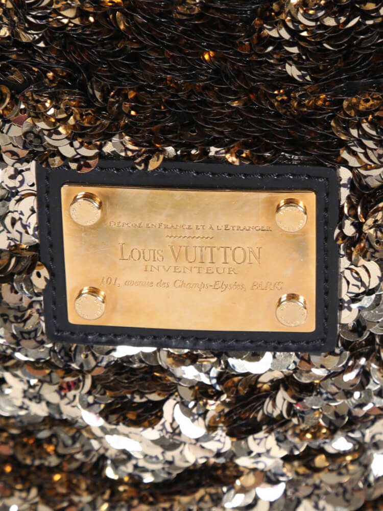 LOUIS VUITTON Mini Noe Rococo M40322 Gold Collection Line RE0119