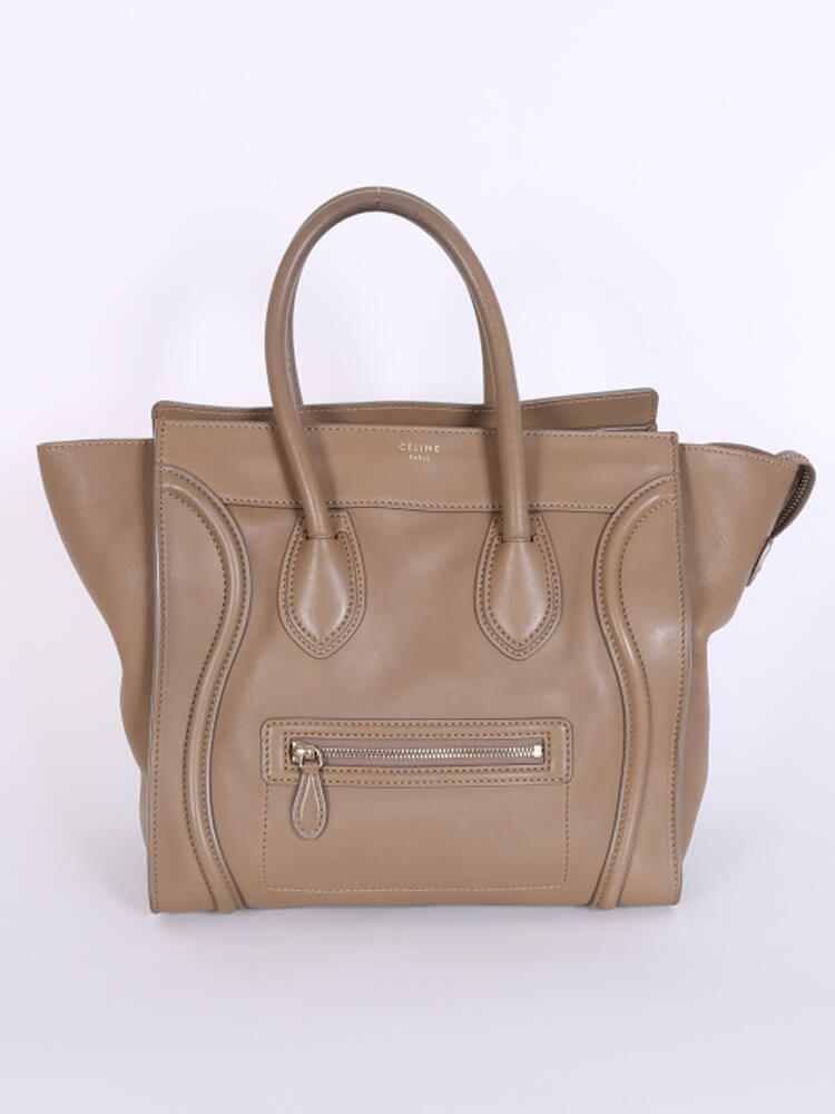 C line Micro Luggage Smooth Calfskin Brown www.luxurybags.eu