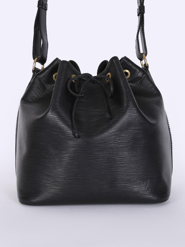 Louis Vuitton - Petit Noé Epi Leather Noir | www.luxurybags.eu