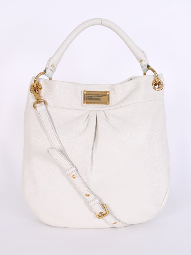 Marc By Marc Jacobs - Classic Q Hillier Hobo Creme