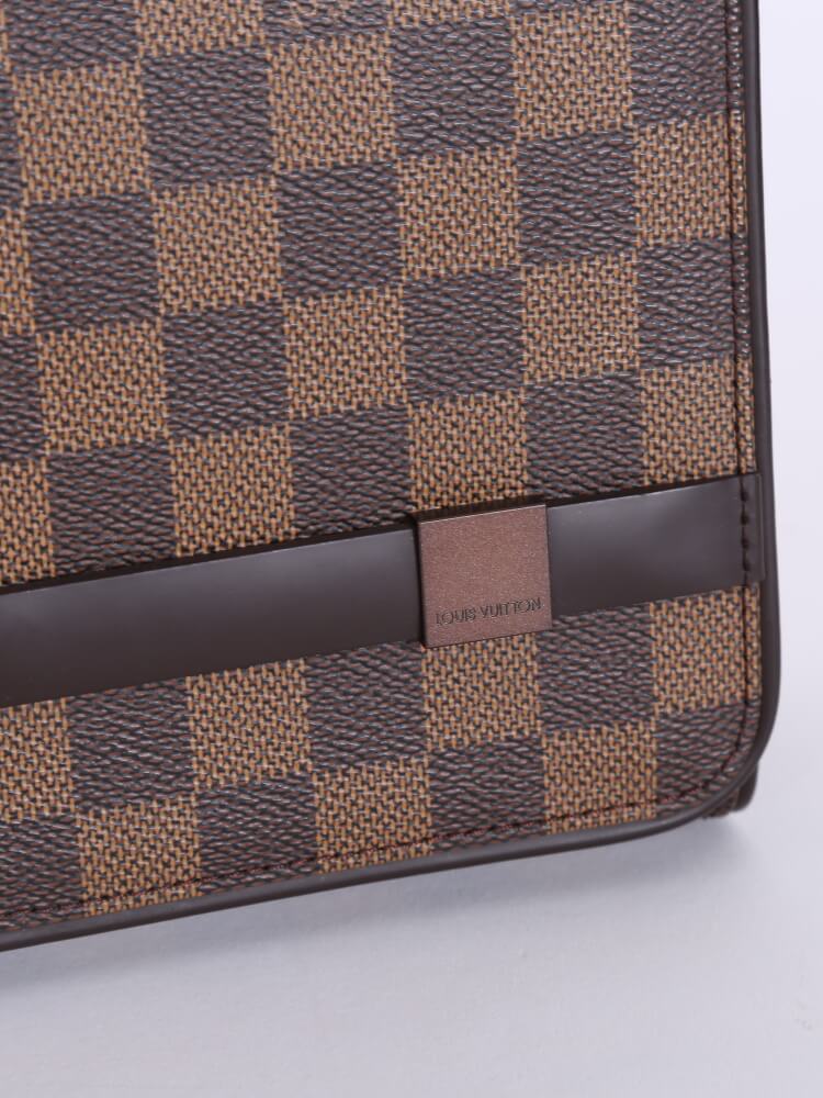 LOUIS VUITTON Damier Ebene Tribeca Ron Shoulder Bag N51160 LV Auth bs2483 -  The ICT University