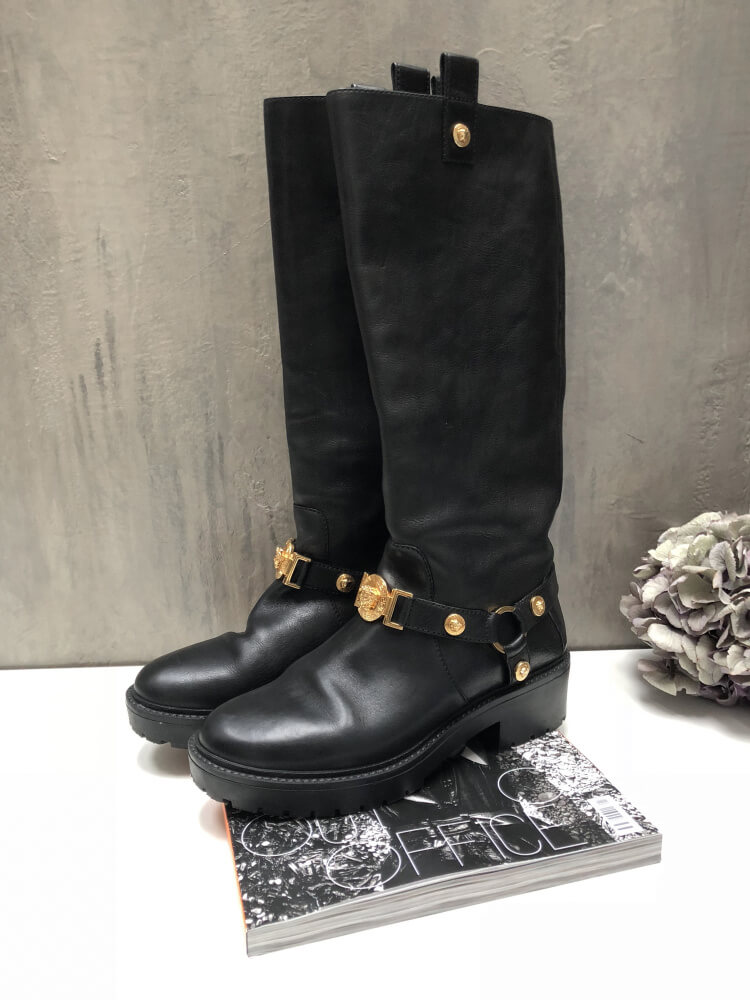 versace medusa boots