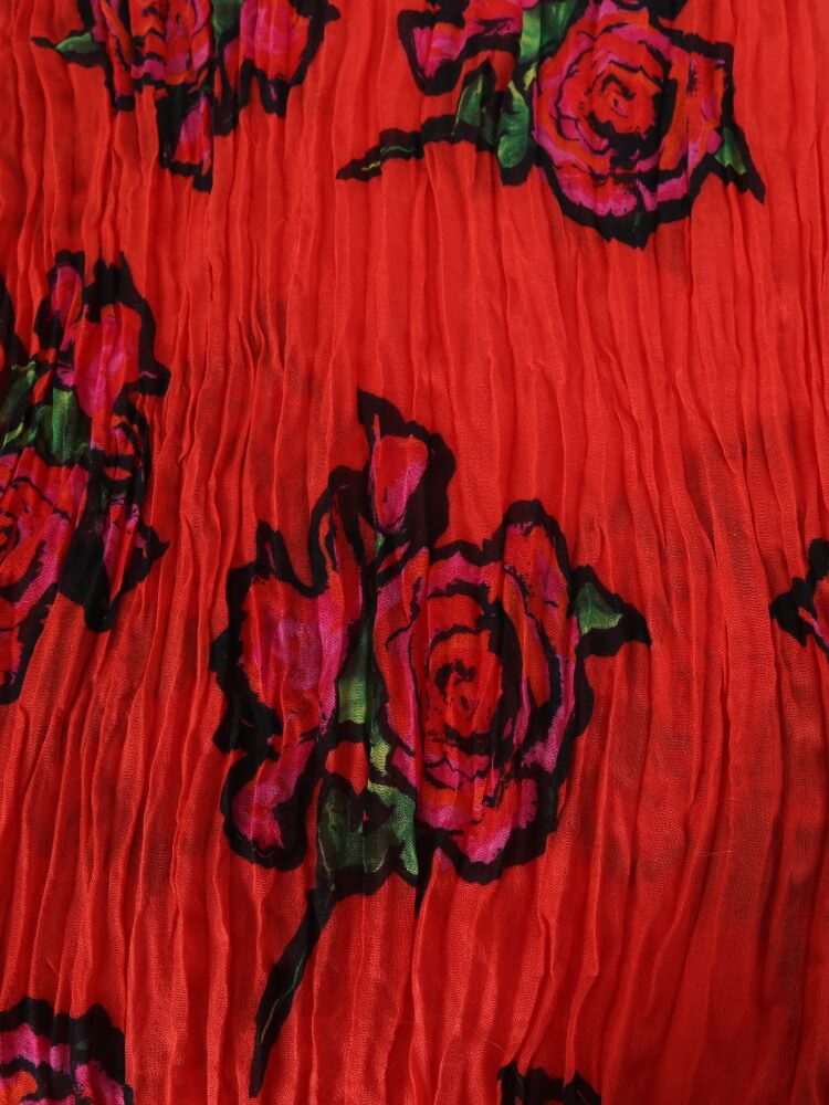 Louis Vuitton Limited Edition Roses Cashmere/Silk Stephen Sprouse
